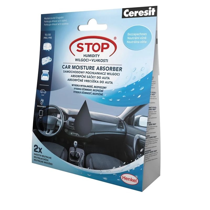 Mitruma uzsūcējs Ceresit Mini Sachets Car. 100 g