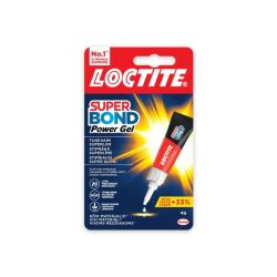 Līme kontakti Loctite Super Bond Power Gel. 4 g