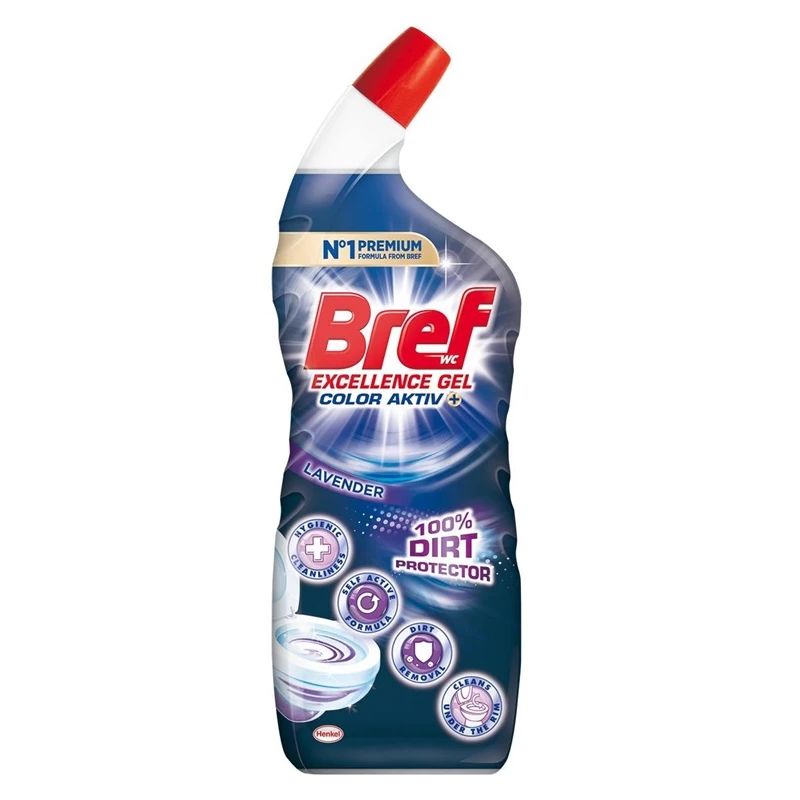 Tualetes tīrīšanas līdzeklis BREF EXCELLENCE GEL+COLOR AKTIV. 700 ml