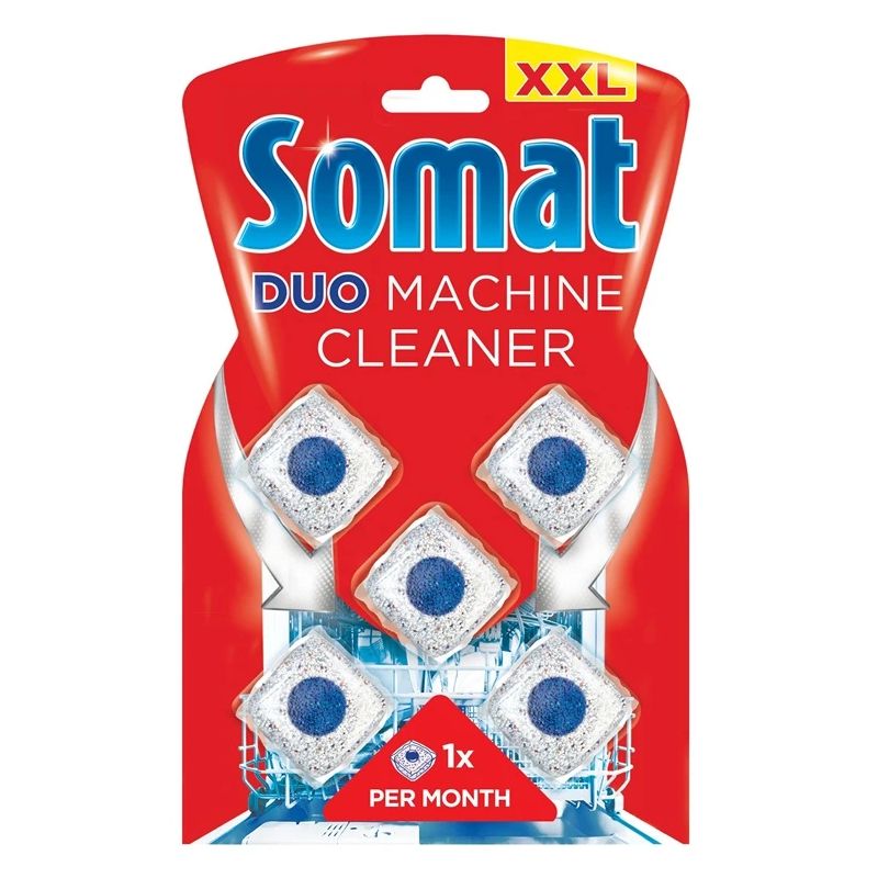 Trauku mazgājamās mašīnas tabletes SOMAT, 5 gab.