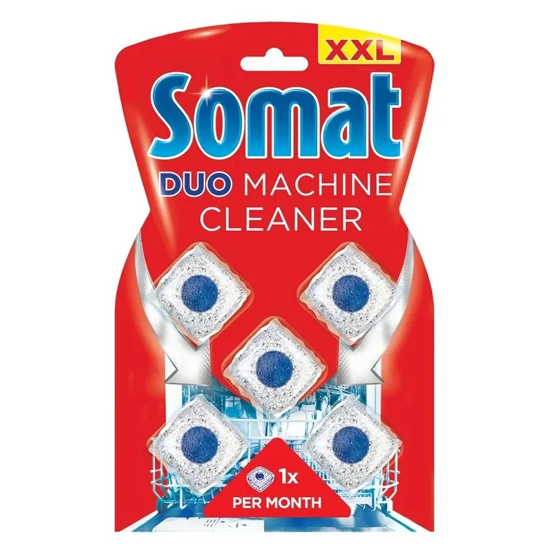 Trauku mazgājamās mašīnas kapsulas Somat, 5 gab.