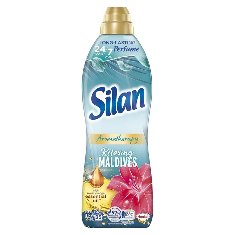 Veļas mīkstinātājs Silan Relaxing Maldives. šķidrums. 0.77 l