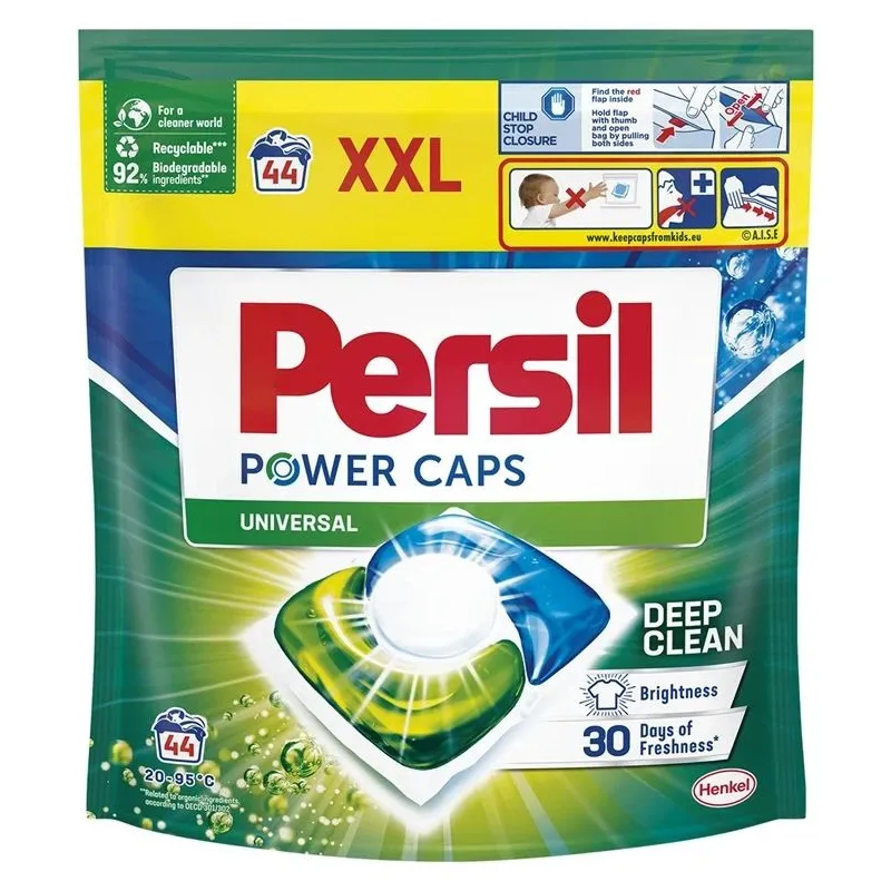 Kapsulas mazgāšanai Persil Power Caps Universal, 44 gab.