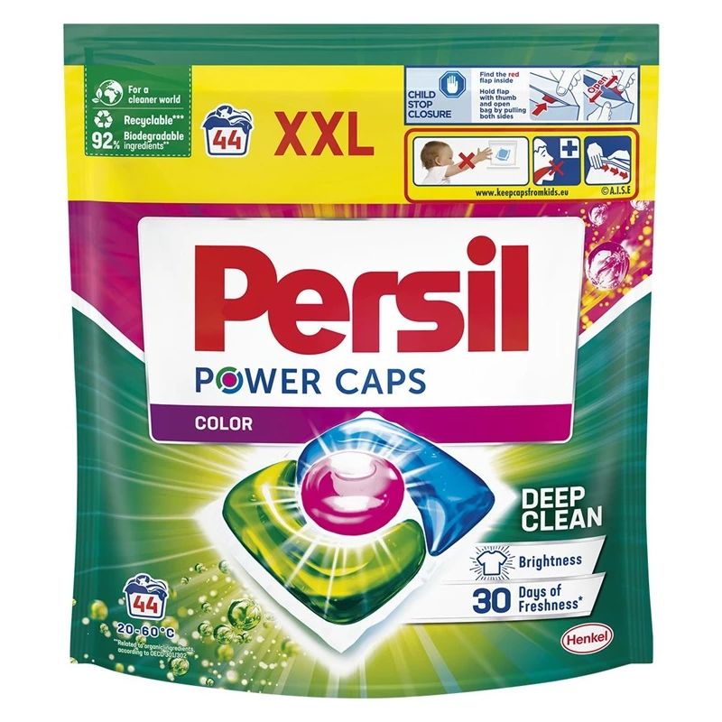 Kapsulas mazgāšanai Persil Power Caps Color. 44 gab.