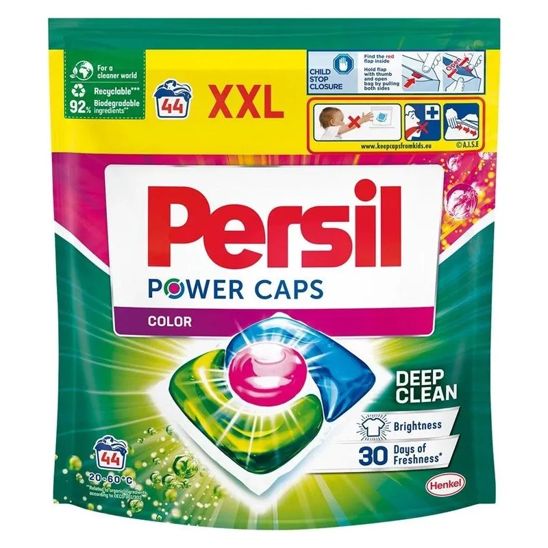 Капсулы для стирки Persil Power Caps Color, 44 шт.