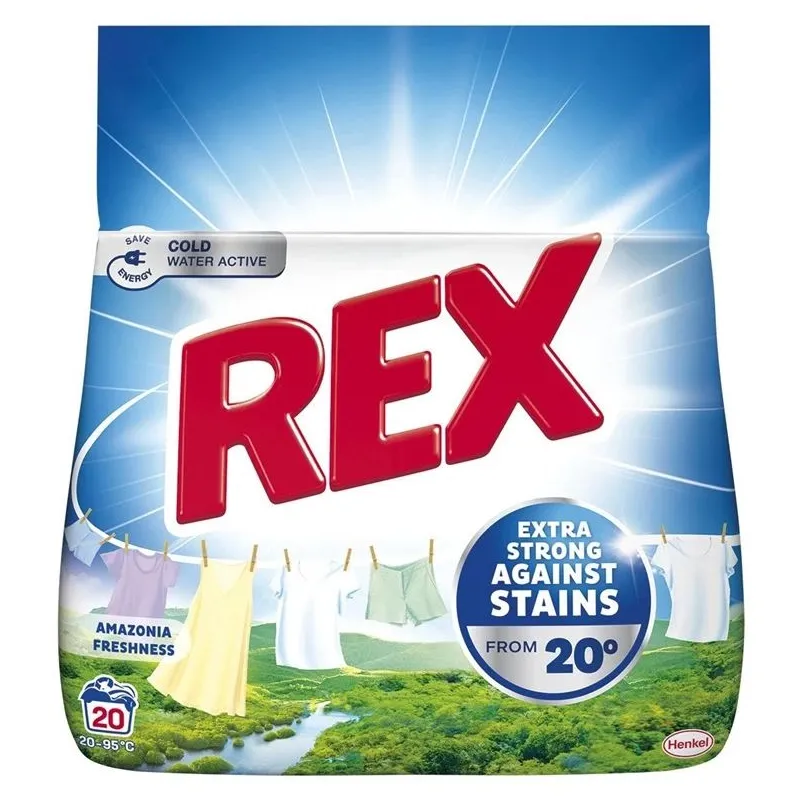 Veļas pulveris Rex Amazonia, 1.1 kg