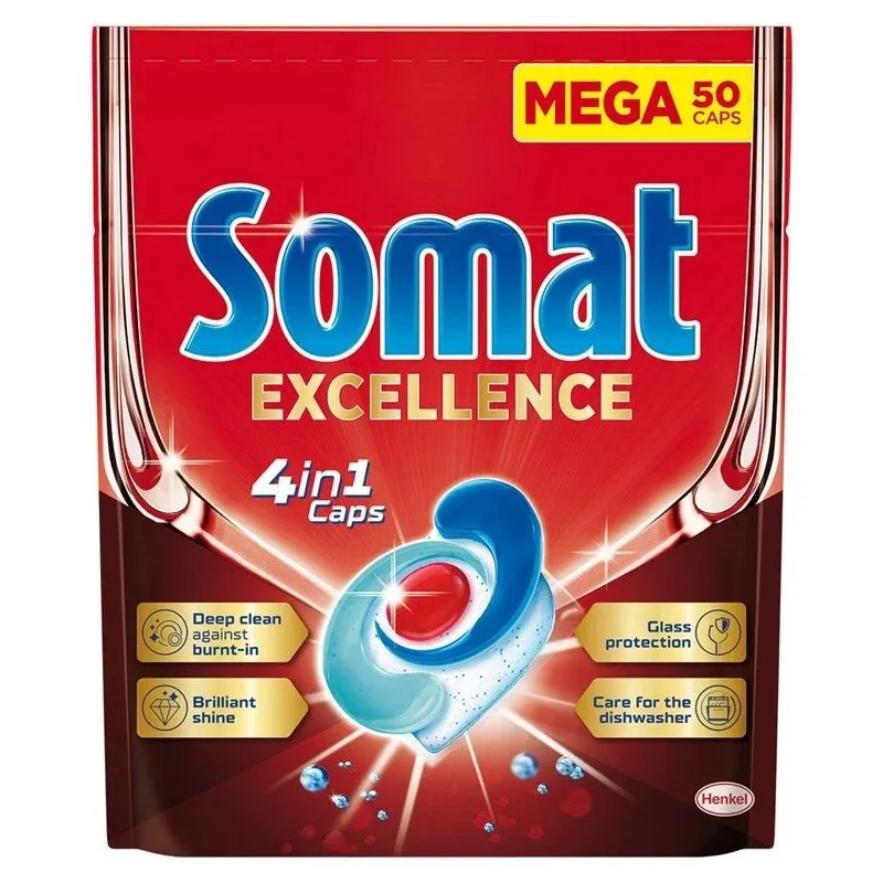 Indaplovių kapsulės Somat Excellence, 50 vnt.