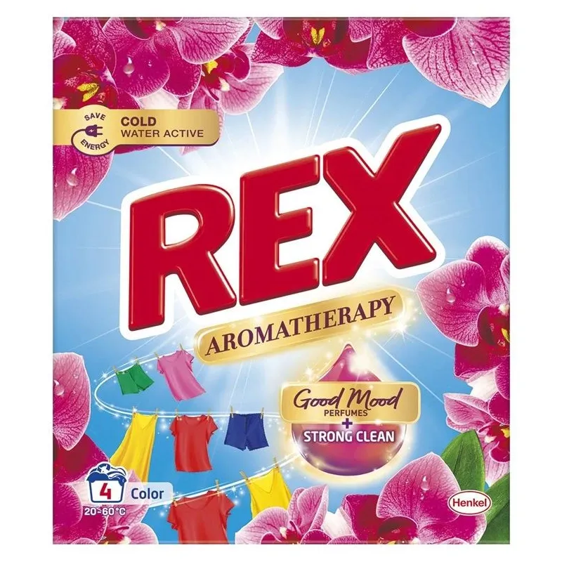 Veļas pulveris Rex Malaysian Color, 0.22 kg