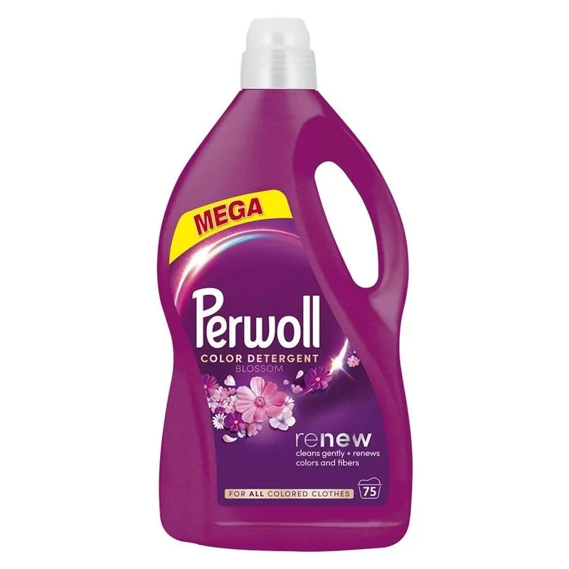 Šķidrs mazgāšanas līdzeklis Perwoll Blossom, 3.75 l