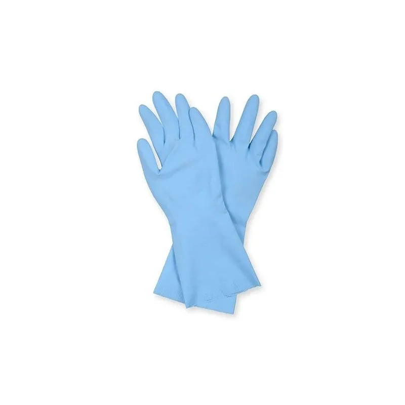 Cimdi gumija Spontex Optimal, zila krās., M, 2 gab.