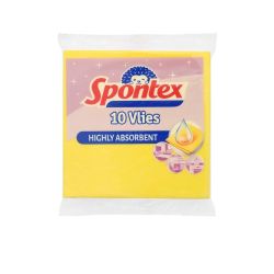Lupatiņas. universāli Spontex. dzeltena. 10 gab.