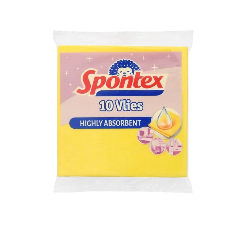 Lupatiņas. universāli Spontex. dzeltena. 10 gab.