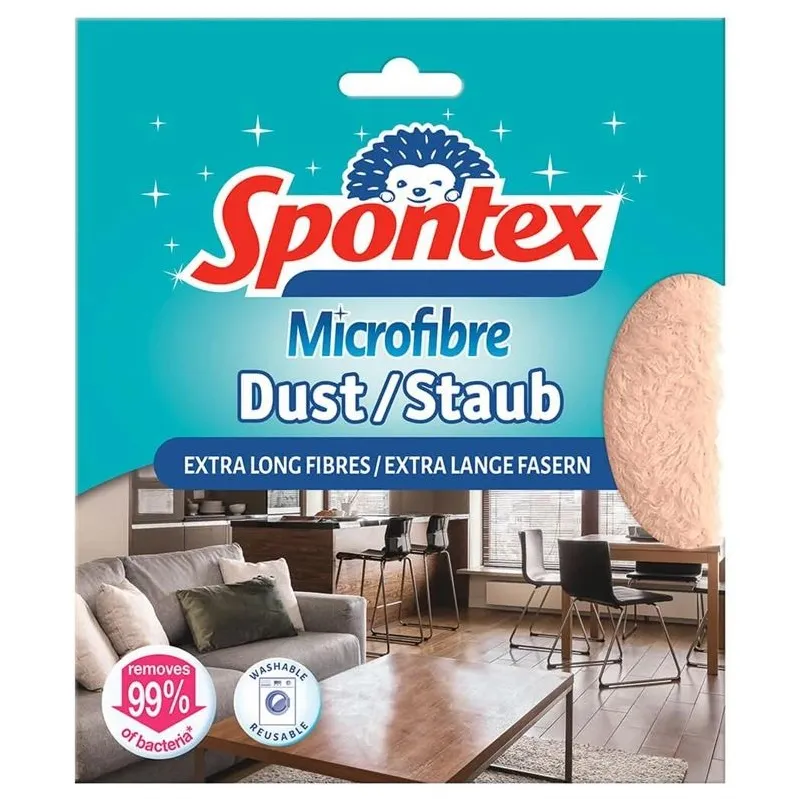 Lupatiņa, putekļiem Spontex Dust, brūna krās., mikrošķiedras