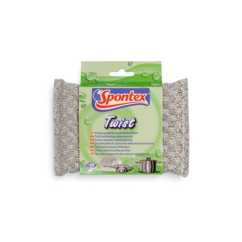 Tīrīšanas sūklis Spontex. sudraba