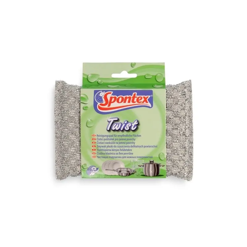 Tīrīšanas sūklis Spontex, sudraba