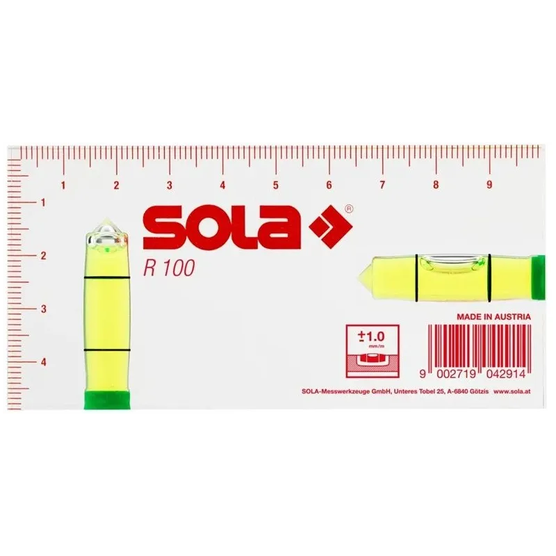 Līmeņrādis sola 01622120 10cm