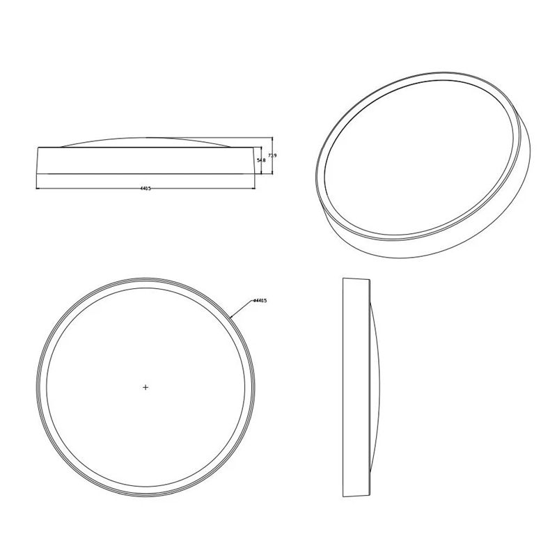 Griestu lampa Musurita 98604 33W LED D44