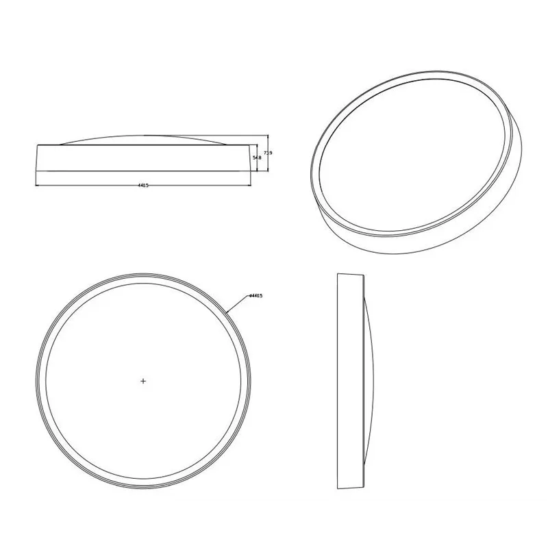 Lampa griesti Eglo Musurita 98604, LED, 3000 °K, 1 x 5.5 W