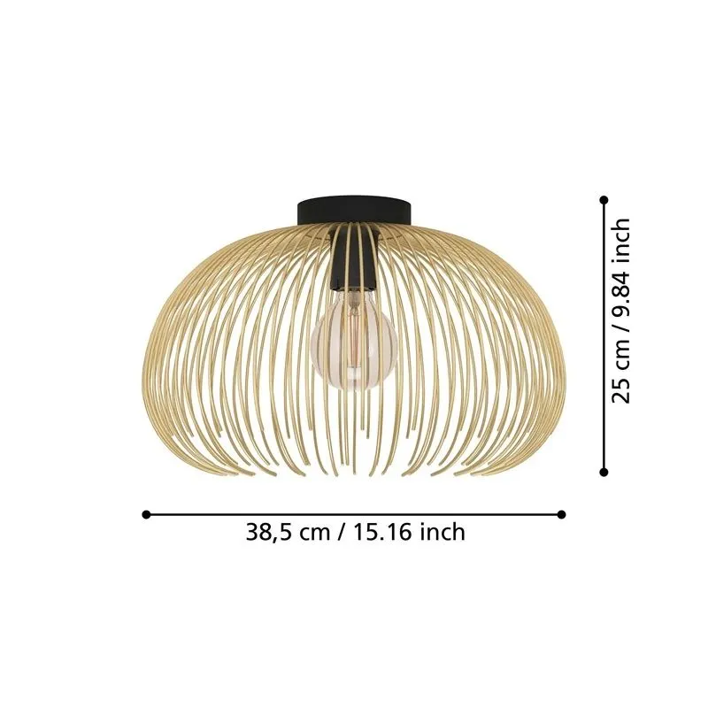 Lampa griesti Eglo Venezuela, E27, 1 x 40 W