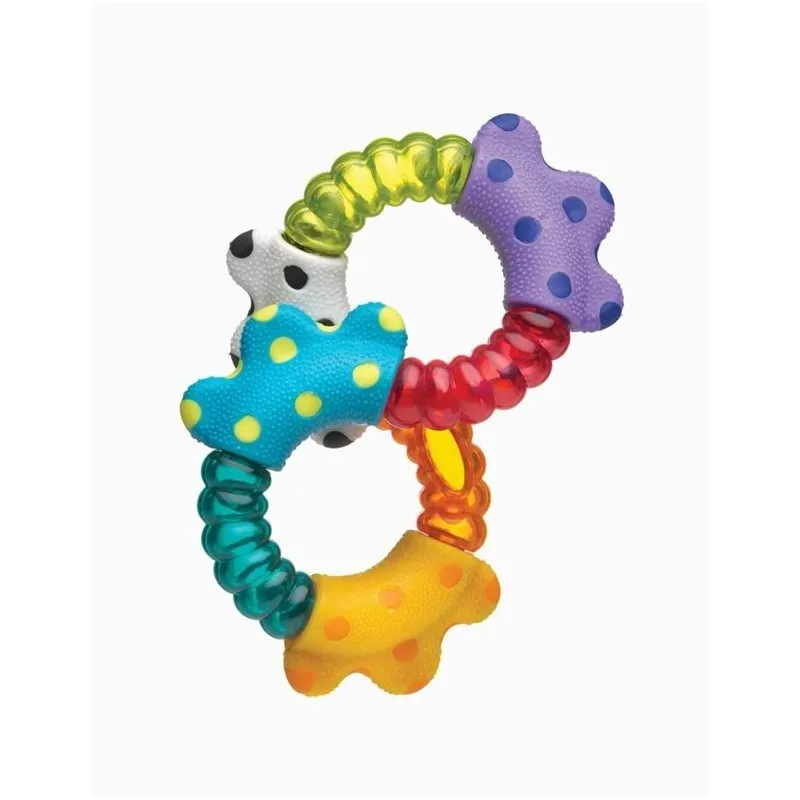 Grabulis Playgro Click&Twist, daudzkrāsaina