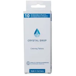 Kavos aparatų valymo priemonė Crystal Drop 80002, 10 vnt.