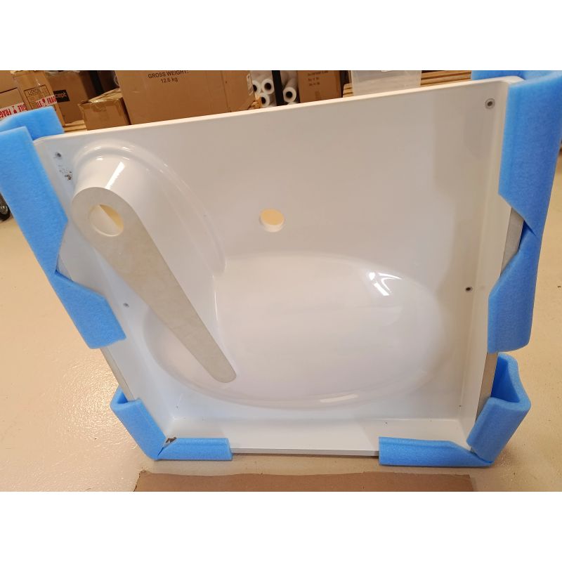 Nocenota prece - Paa Claro 600x600mm Washbasin White with Fixings