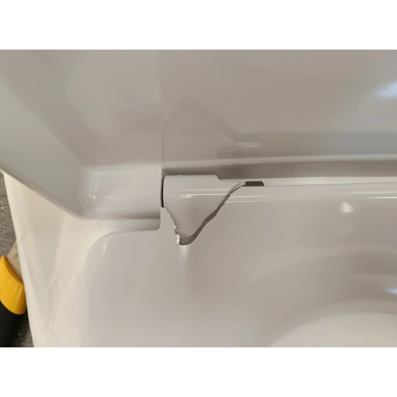 Nocenota prece - Tualetes sēdeklis ar vāku Jika CUBITO. balta. 43 cm x 36 cm