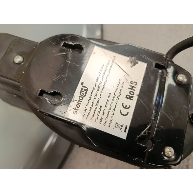 Nocenota prece - Infrasarkano staru sildītājs HCH-2000DIV (STANDART)