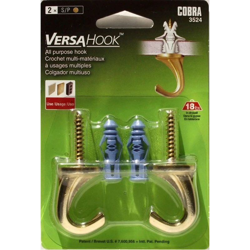 Āķis ģipškartonam 6x66 mm 2 gab.