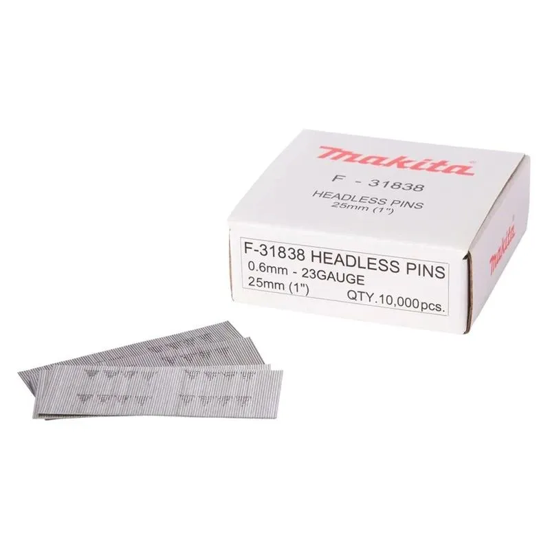 Nagla dēlīši Makita P25 F-31838, 25 mm x 0.6 mm, 10000 gab.