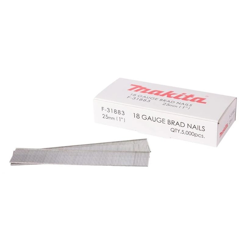 Finish Nails for Makita 18GA F-31883, 25 mm x 1.2 mm