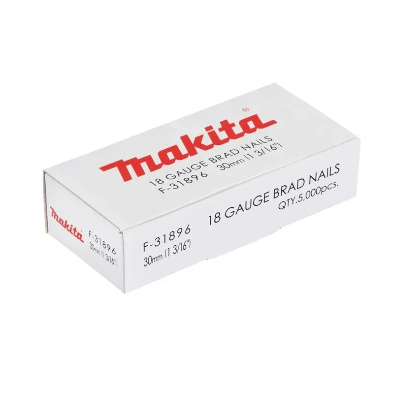 Nagla dēlīši Makita 18GA F-31896, 30 mm x 1.2 mm, 5000 gab.