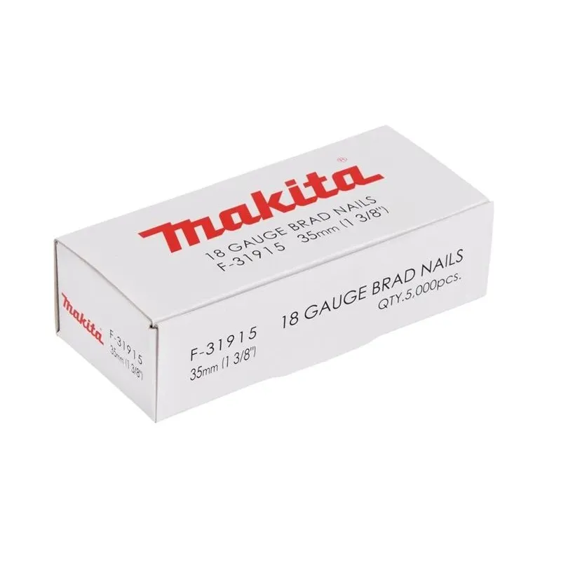Nagla dēlīši Makita 18GA F-31915, 35 mm x 1.2 mm, 5000 gab.