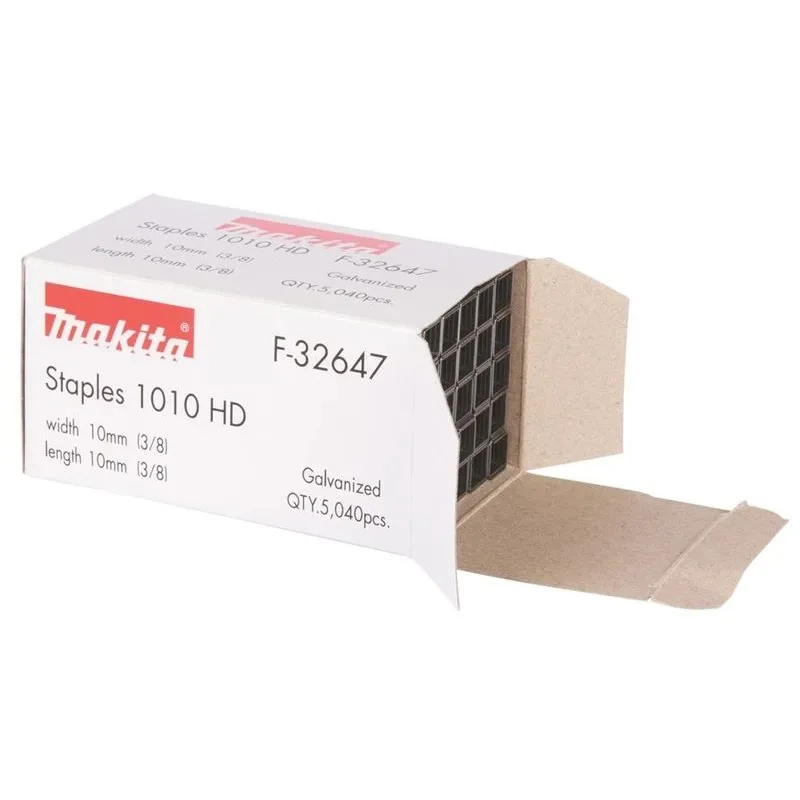 Nagla celtniecības Makita DST221, 10 mm x 10 mm, 5040 gab.