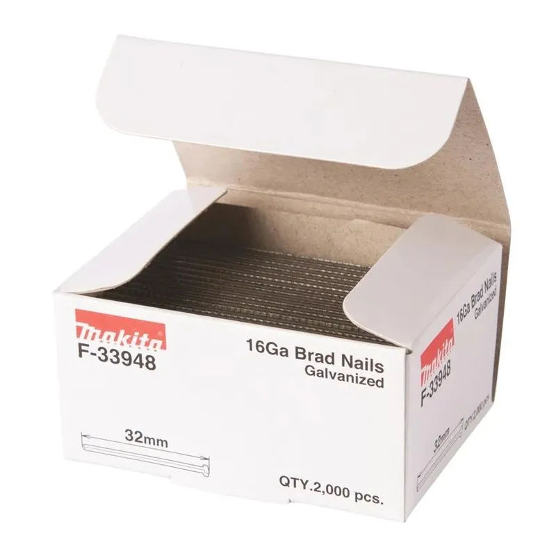Nagla dēlīši Makita 16 GA F-33948, 32 mm x 1.6 mm, 2000 gab.