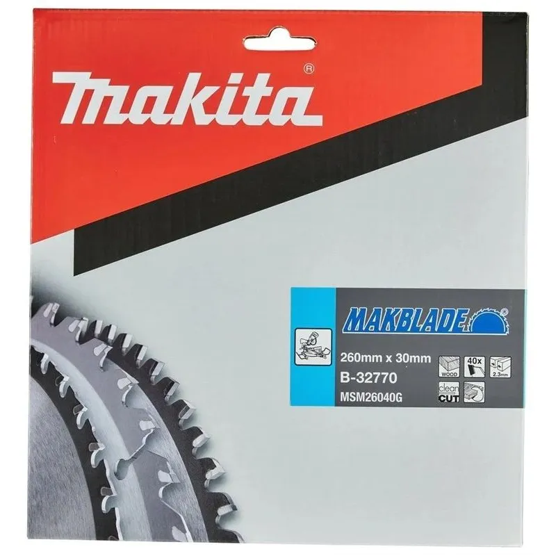 Zāģripa Makita B-32770, 260 mm x 30 mm