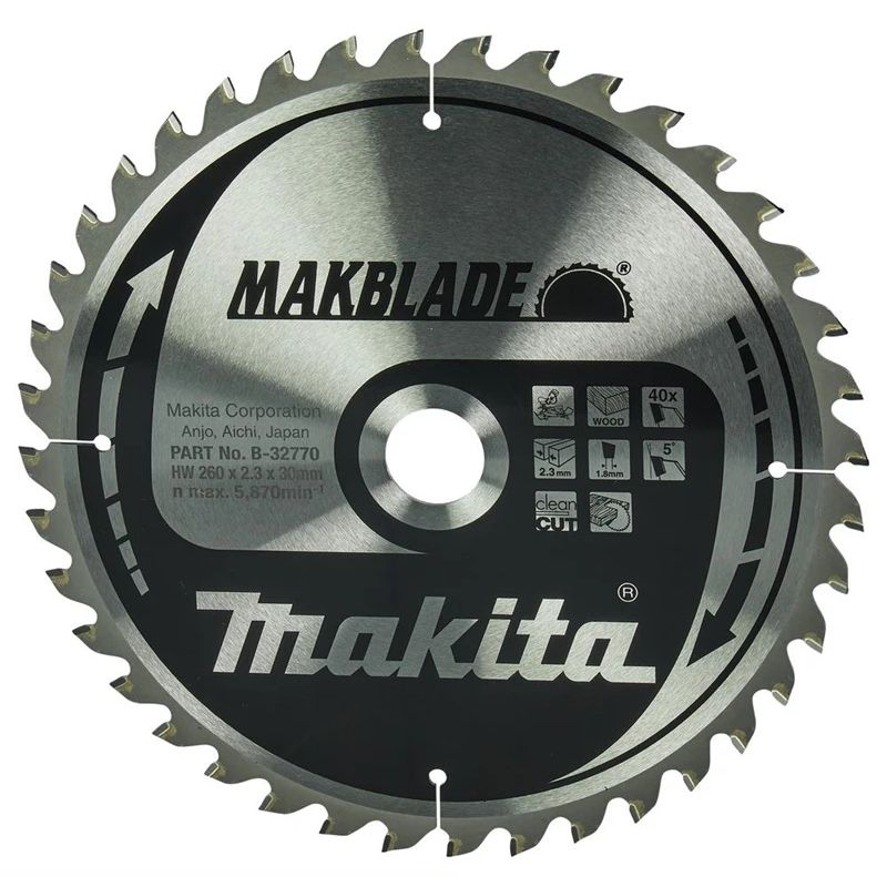 Circular saw blade 260x30x2.3 b-32770