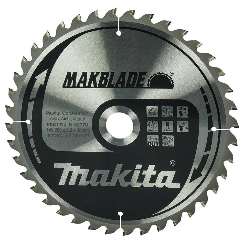 Circular saw blade 260x30x2.3 b-32770