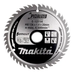 Пильный диск Makita E-12114, 136 мм x 20 мм