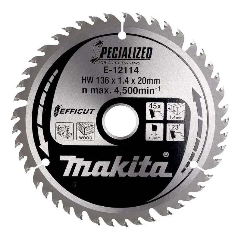 Griešanas disks Makita E-12114, 136 mm x 20 mm