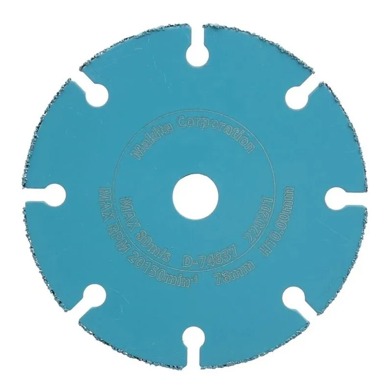Griešanas disks Makita D-74837, 76 mm x 1.7 mm x 10 mm