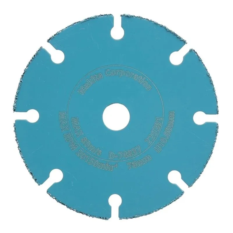 Griešanas disks Makita D-74837, 76 mm x 1.7 mm x 10 mm