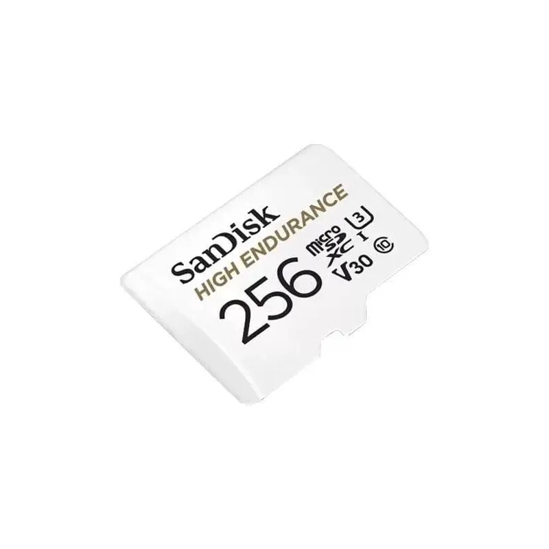 Atmiņas karte SanDisk High Endurance, 256 GB, 100 Mb-s - 40 Mb-s