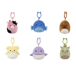Плюшевая игрушка Squishmallows Clip On SQJW3525, ,цвет-дизайн выбирается случайным образом,, 8 см