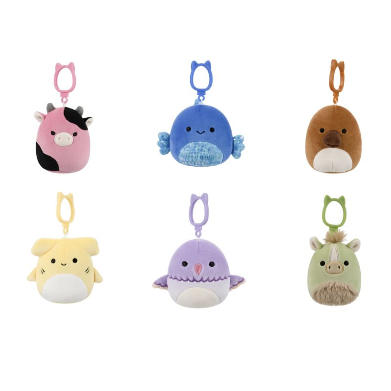 SQUISHMALLOWS W25 Piespraužama plīša rotaļlieta, 8 cm