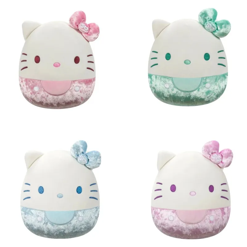 Mīkstā rotaļlieta Squishmallows Hello Kitty Velvet edition, ,krāsa-dizains tiek izvēlēts nejauši,, 20 cm