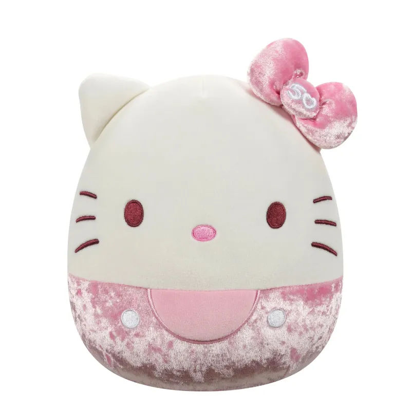 Mīkstā rotaļlieta Squishmallows Hello Kitty Velvet edition, ,krāsa-dizains tiek izvēlēts nejauši,, 20 cm
