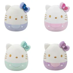 SQUISHMALLOWS HELLO KITTY W21 Plīša rotaļlieta Embossed Bows, 20 cm
