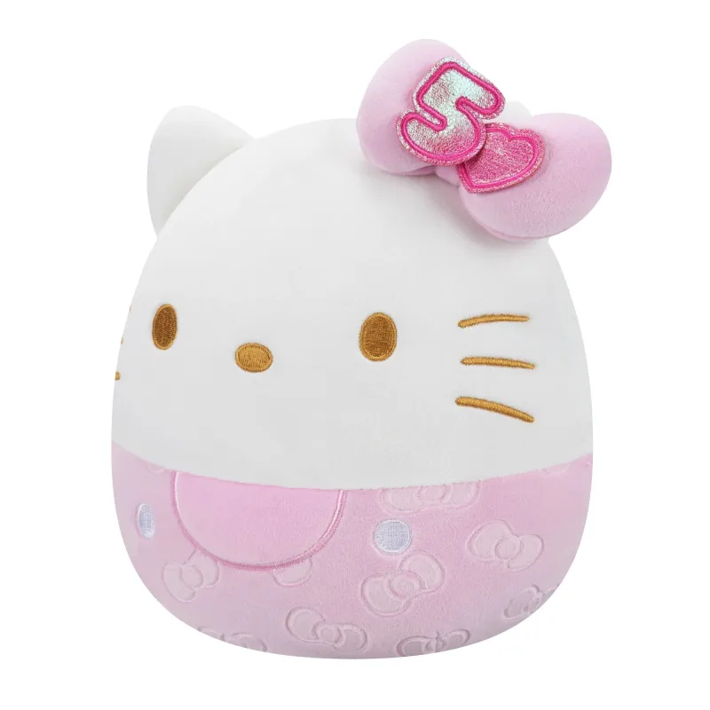 Mīkstā rotaļlieta Squishmallows Hello Kitty Embossed Bows, ,krāsa-dizains tiek izvēlēts nejauši,, 20 cm