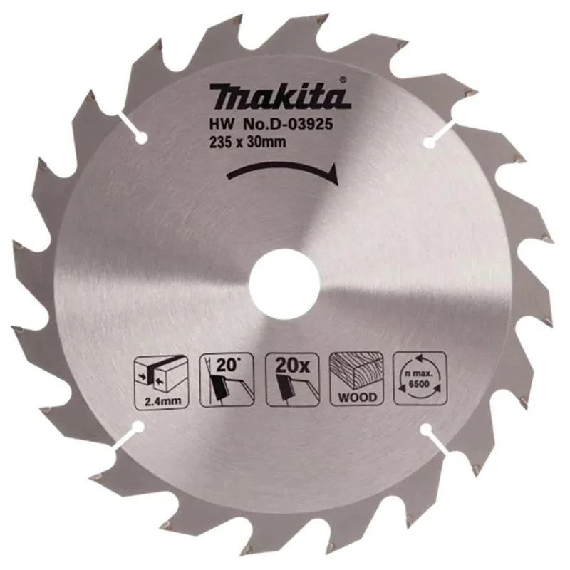 Zāģripa Makita D-03925, 235 mm x 30 mm